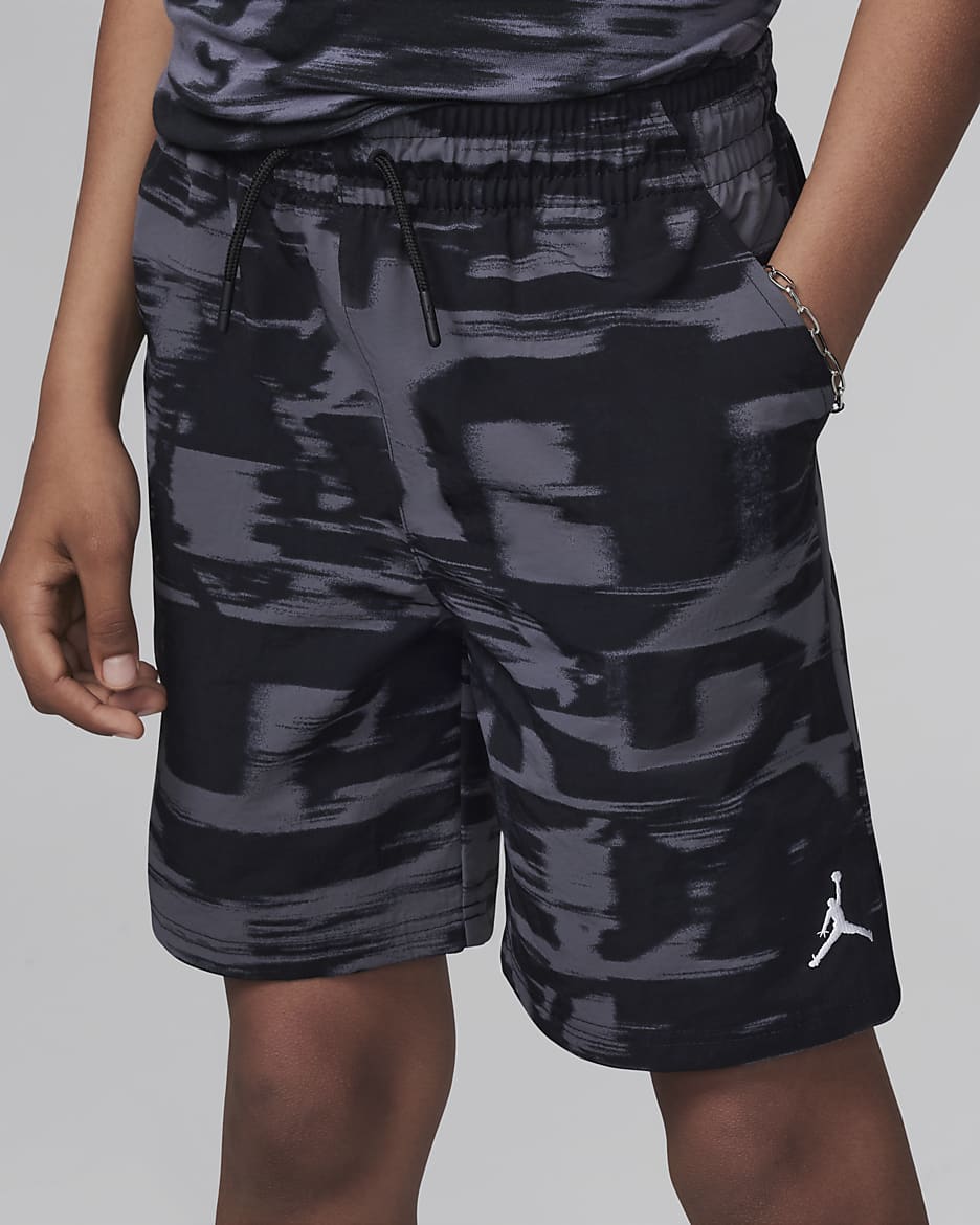 Jordan MJ Flight MVP Big Kids Printed Woven Shorts